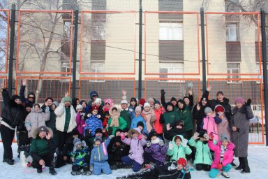 Балалар үйінің тәрбиеленушілеріне арналған қайырымдылық акциясы