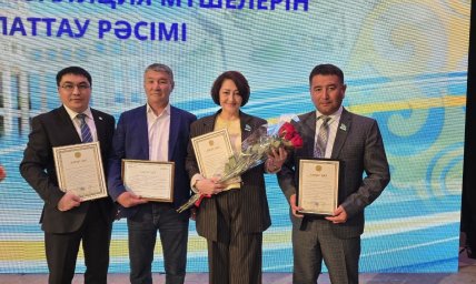 Ұлытау облысында жалпыұлттық коалиция мүшелері марапатталды