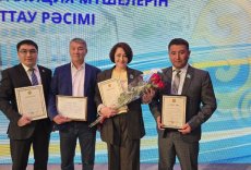 Ұлытау облысында жалпыұлттық коалиция мүшелері марапатталды