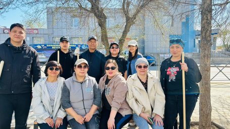 Бірге тазалық жасайық!