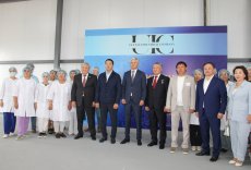 ​В области Ұлытау открыт новый завод  по производству респираторов