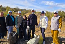 Ұлытау облысының Кәсіпкерлер палатасының қызметкерлері "Таза Қазақстан" акциясына қатысты