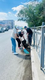 ОБЛАСТЬ ҰЛЫТАУ АКТИВНО ПРОДОЛЖАЕТ РАБОТУ В РАМКАХ АКЦИИ"ТАЗА ҚАЗАҚСТАН"