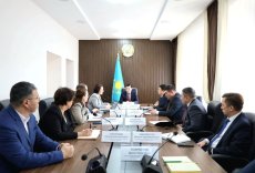 Ұлытау облысының әкімдігінде кәсіпкерлікті қолдау шаралары талқыланды